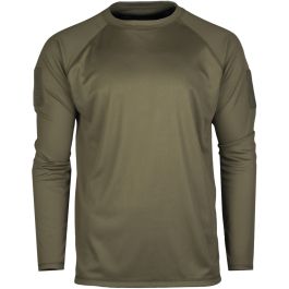 Mil Tec Tactical Long Sleeve Quick Dry Shirt Olive