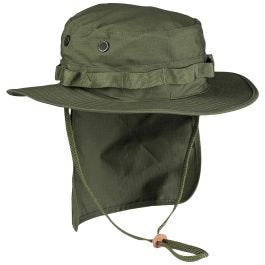 Bucket hat with neck flap online