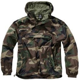 Brandit windbreaker woodland on sale