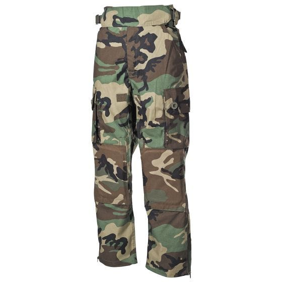 MFH Commando Trousers Smock Woodland