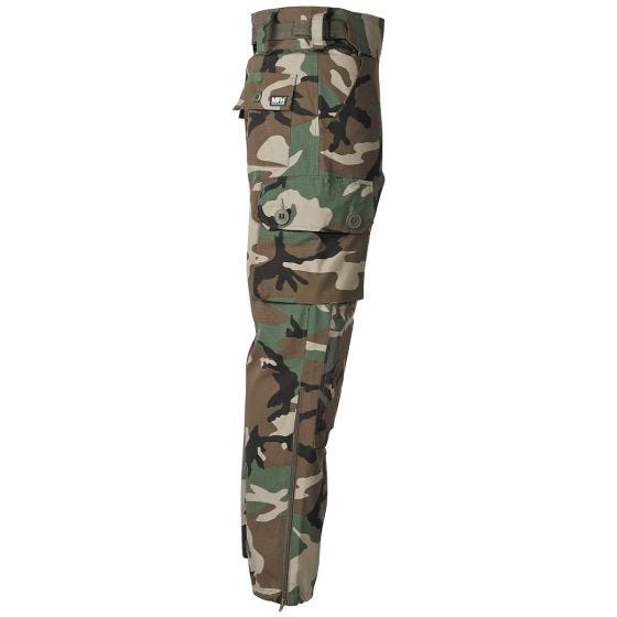 MFH Commando Trousers Smock Woodland