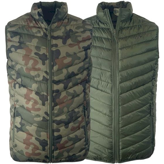 Texar Reverse Gilet Olive/PL Camo