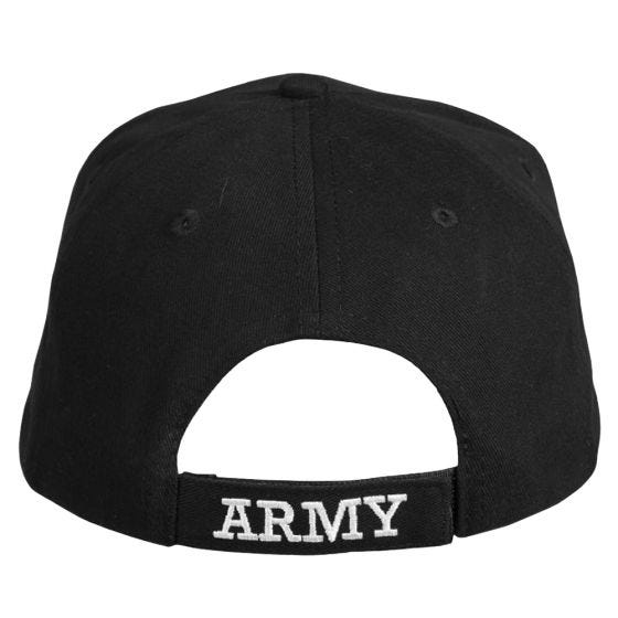 Mil-Tec Army Sandwich Baseball Cap Black
