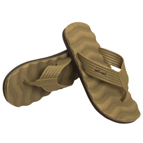 Mil-Tec Combat Flip Flops Coyote