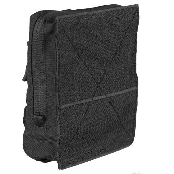 Mil-Tec Multipurpose Pouch with Hook-and-Loop Backside Black