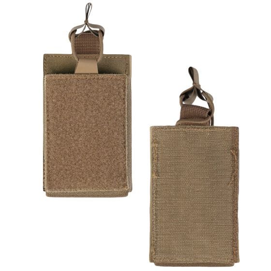 Mil-Tec Single Magazine Pouch with Hook-and-Loop Dark Coyote