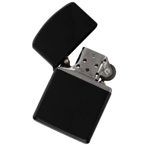MFH Windproof Lighter Black