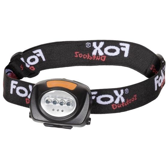 Fox Outdoor 7 LED Foldable Head Lamp Black