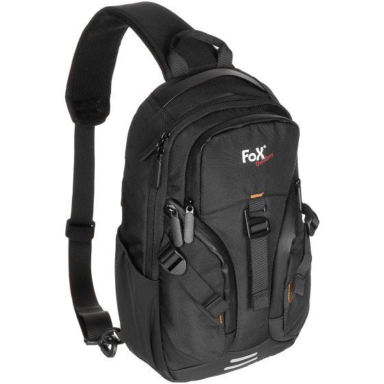 Fox Outdoor Travel Sling Shoulder Bag Black