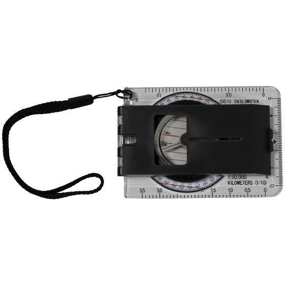 MFH Map Compass Professional Transparent