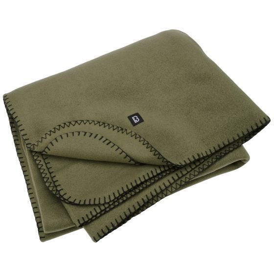 Brandit Fleece Blanket Olive