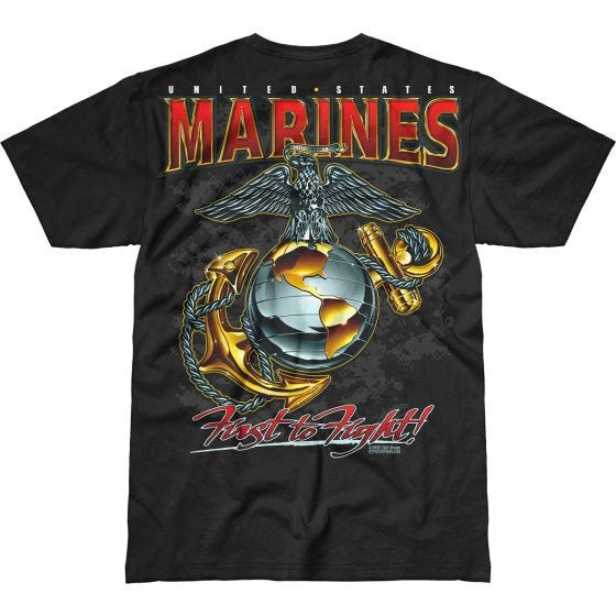 7.62 Design USMC Eagle, Globe & Anchor Battlespace T-Shirt Black