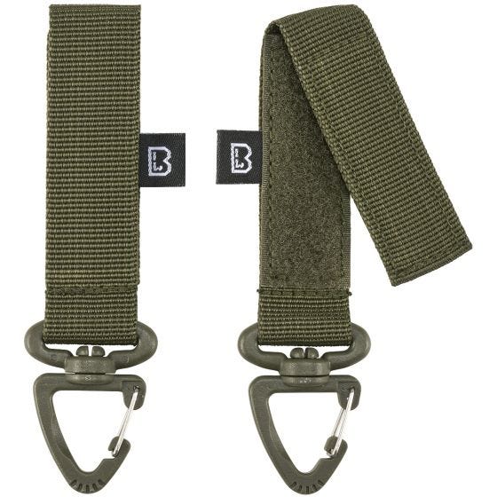 Brandit Belt and Molle Loop Carabiner Olive
