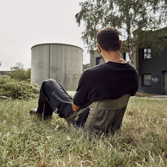 Brandit Foldable Seat Olive