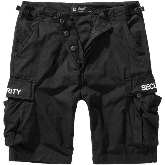 Brandit Security BDU Ripstop Shorts Black