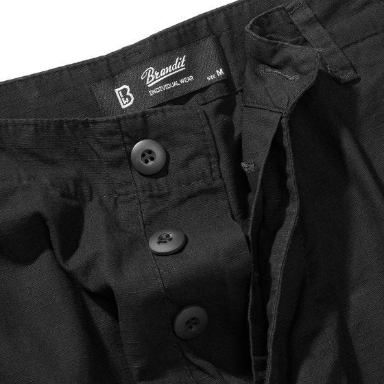 Brandit Security BDU Ripstop Shorts Black