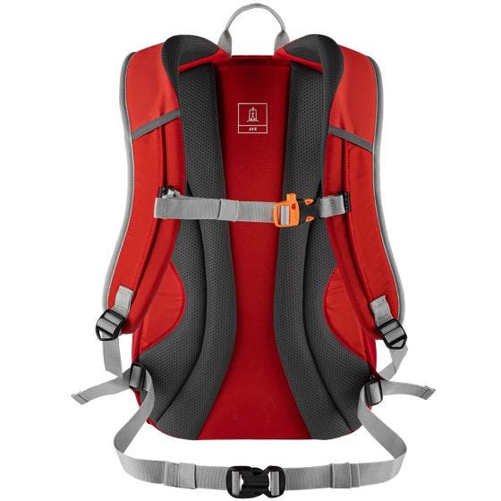 Alpinus Active Backpack Teide 25 Red Black