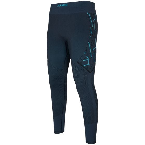 Alpinus Boy's Outdoor Gausdal Thermoactive Base Layer Set Graphite Blue