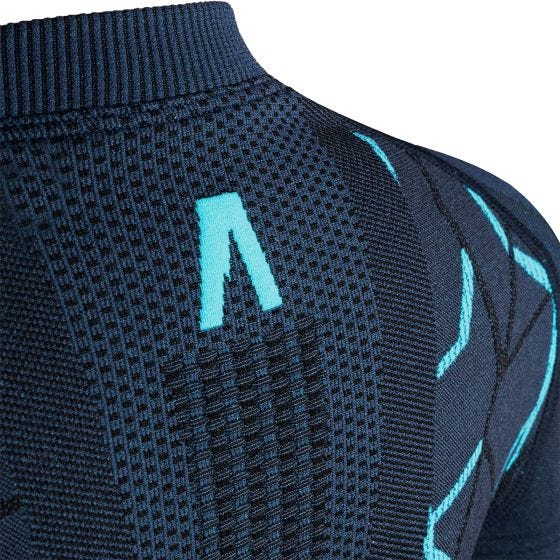 Alpinus Boy's Outdoor Gausdal Thermoactive Base Layer Set Graphite Blue