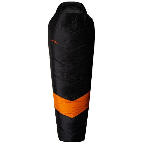 Alpinus Classic 1050 (Right) Sleeping Bag Black/Orange