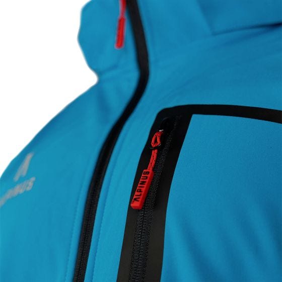Alpinus Men's City Stenshuvud Soft Shell Jacket Blue