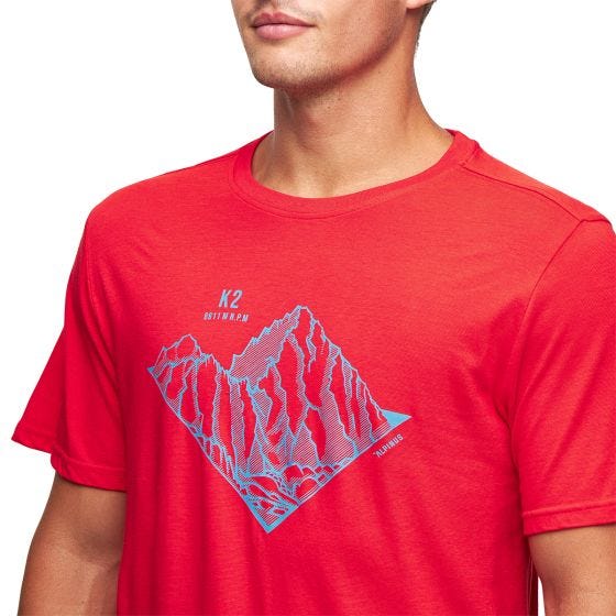 Alpinus Tactical Skilbrum T-Shirt Red