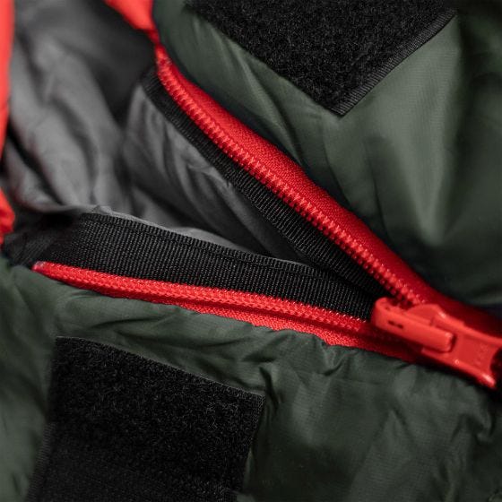 Alpinus PrimaLight 1000 (Right) Sleeping Bag Green