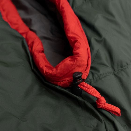 Alpinus PrimaLight 1000 (Right) Sleeping Bag Green