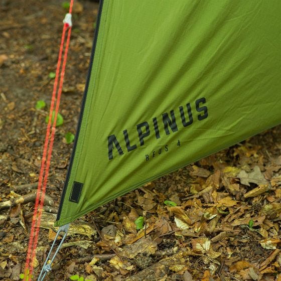 Alpinus REUS 4 Tent Green