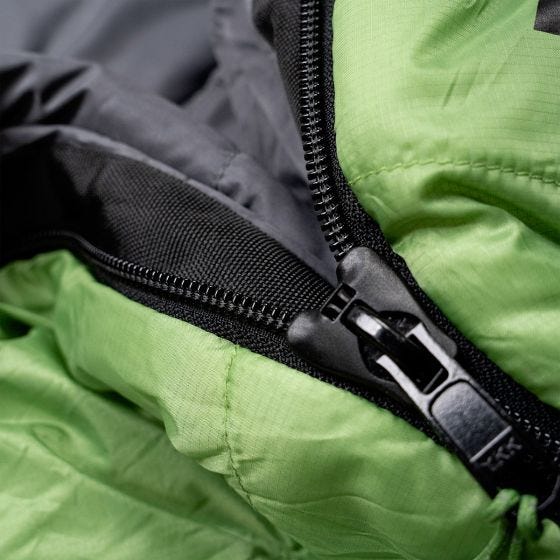 Alpinus Ultralight 850 (Left) Sleeping Bag Green
