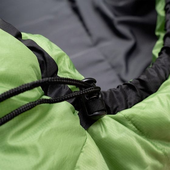 Alpinus Ultralight 850 (Left) Sleeping Bag Green