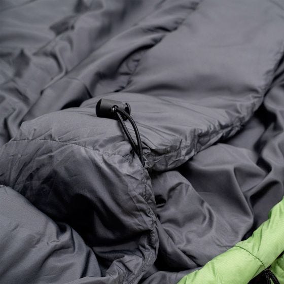 Alpinus Ultralight 850 (Left) Sleeping Bag Green