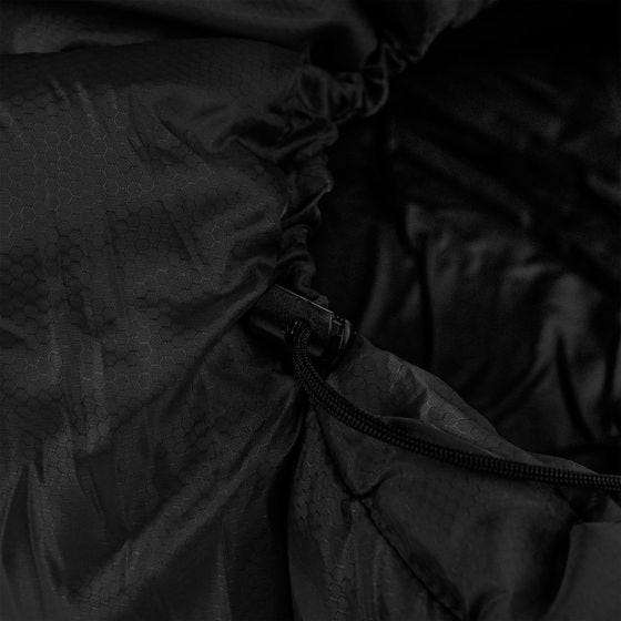 Alpinus Warm 1350 (Right) Sleeping Bag Black