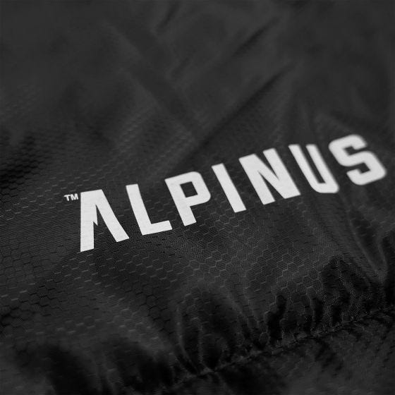 Alpinus Warm 1350 (Right) Sleeping Bag Black