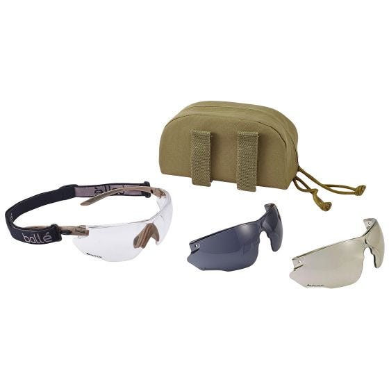 Bolle Combat Tactical Goggles Sand