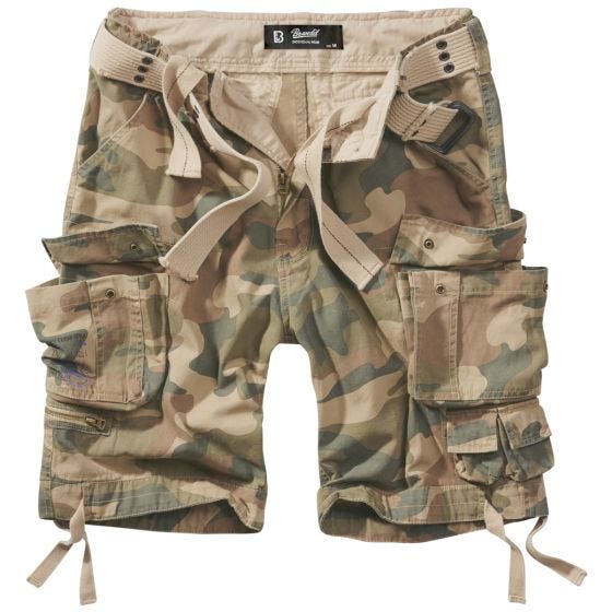 Brandit Savage Vintage Shorts Light Woodland