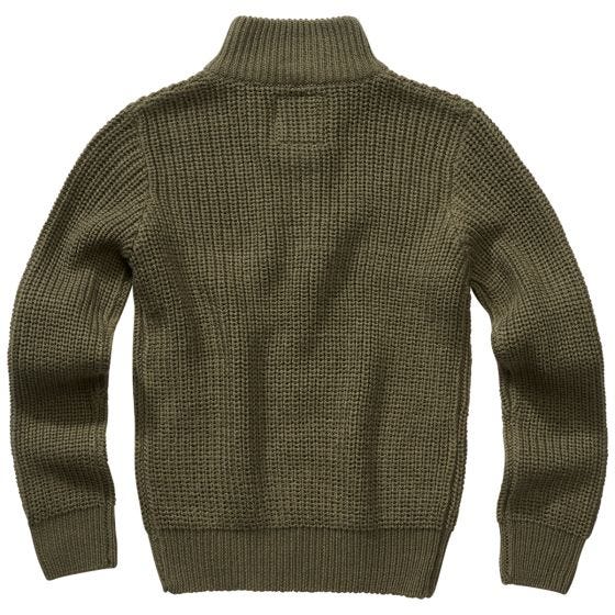 Brandit Kids Marine Pullover Troyer Olive