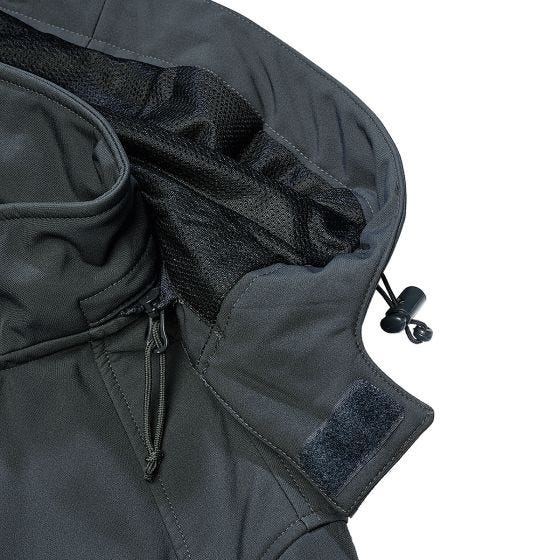 Brandit Hurricane Softshell Jacket Anthracite