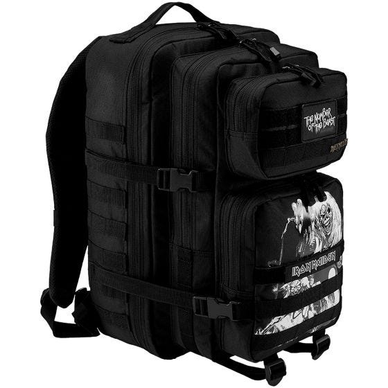 Brandit Iron Maiden Eddy Glow US Cooper Large Rucksack Black