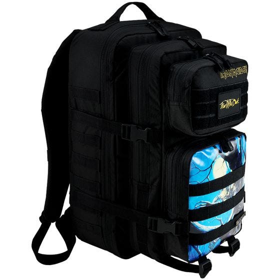 Brandit Iron Maiden FOTD US Cooper Large Rucksack Black