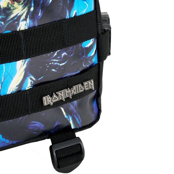 Brandit Iron Maiden FOTD US Cooper Large Rucksack Black