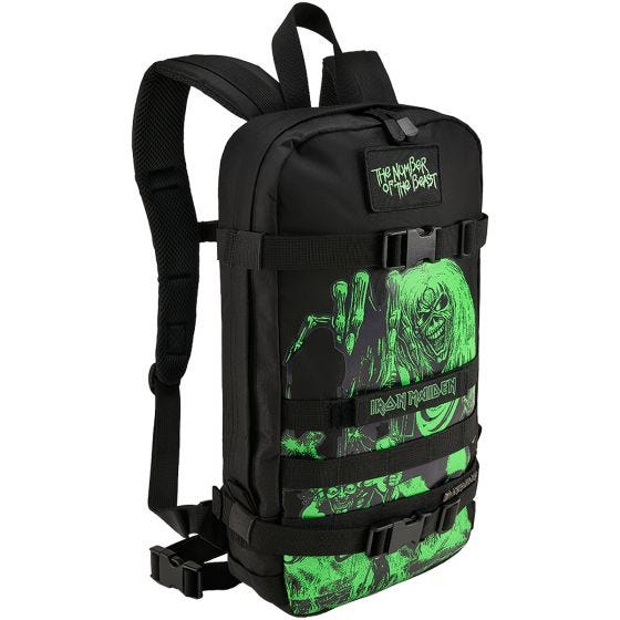 Brandit Iron Maiden NOTB US Cooper Daypack Black