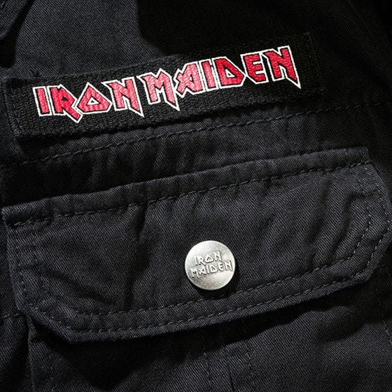 Brandit Iron Maiden Vintage Sleeveless Shirt Black