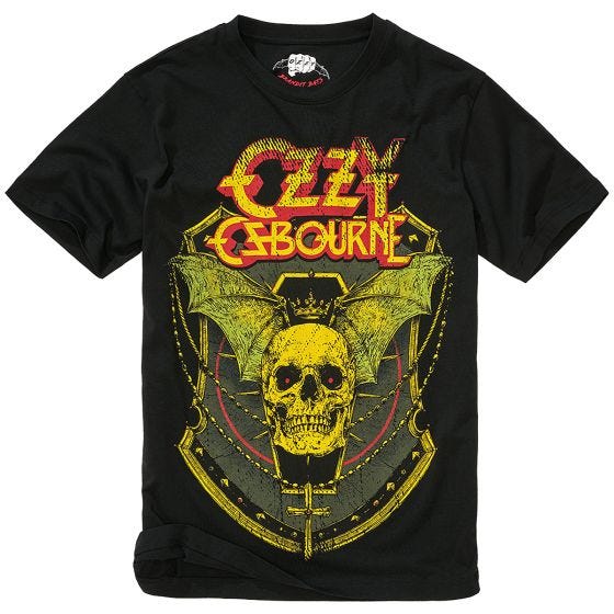 Brandit Ozzy Skull T-Shirt Black