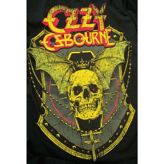 Brandit Ozzy Skull T-Shirt Black