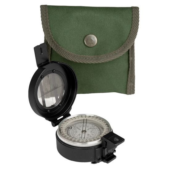 Mil-Tec British Metal Lensatic Compass