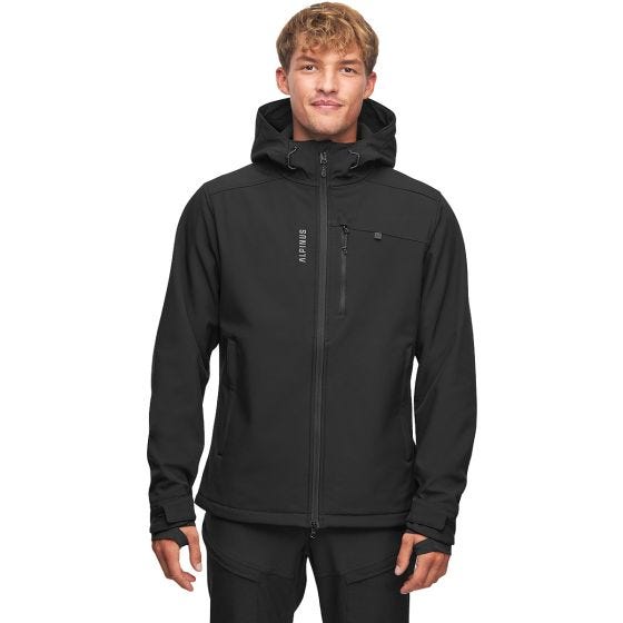 Alpinus ASO Softshell Jacket Black