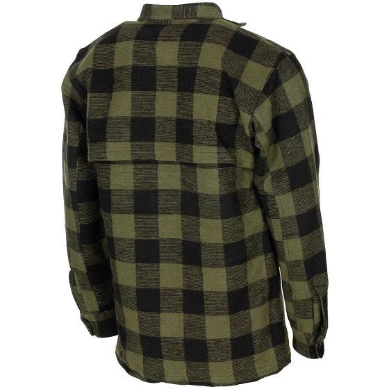 Fox Outdoor Lumberjack Shirt Green/Black Checkered