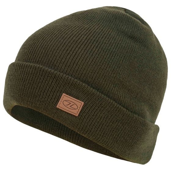 Highlander Thinsulate Ski Hat Olive Green