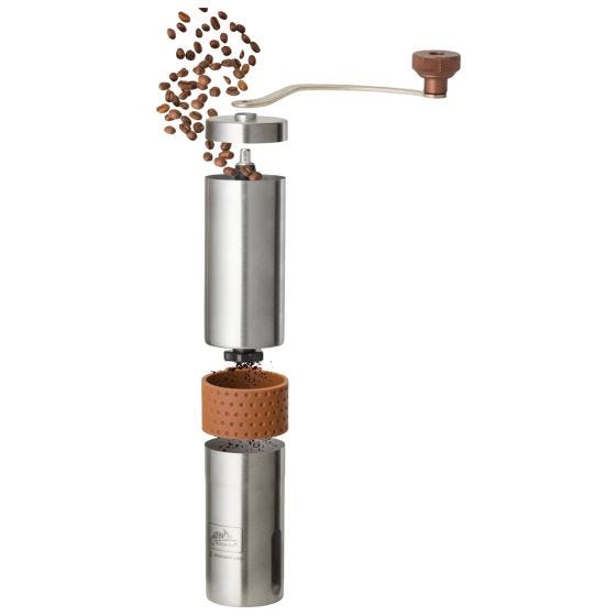 Helikon Camp Hand Coffee Grinder Stainless Steel